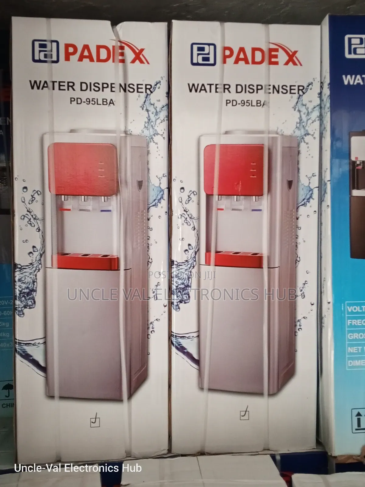 Padex 3-Tap Water Dispenser (With Refrigerator)