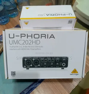 U-Phoria Umc202hd Behringer Sound Card
