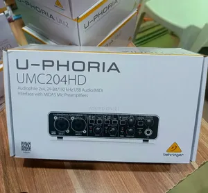 U-Phoria Umc204hd Behringer Sound Card