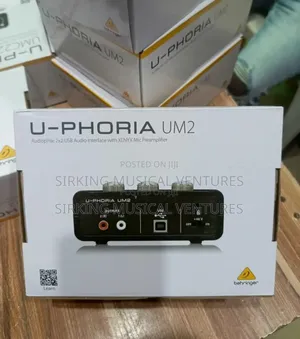 U-Phoria Um2 Behringer Studio Sound Card