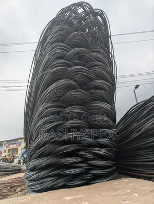 Photo - Iron Rods Reinforcement Bar Rebar TMT Local