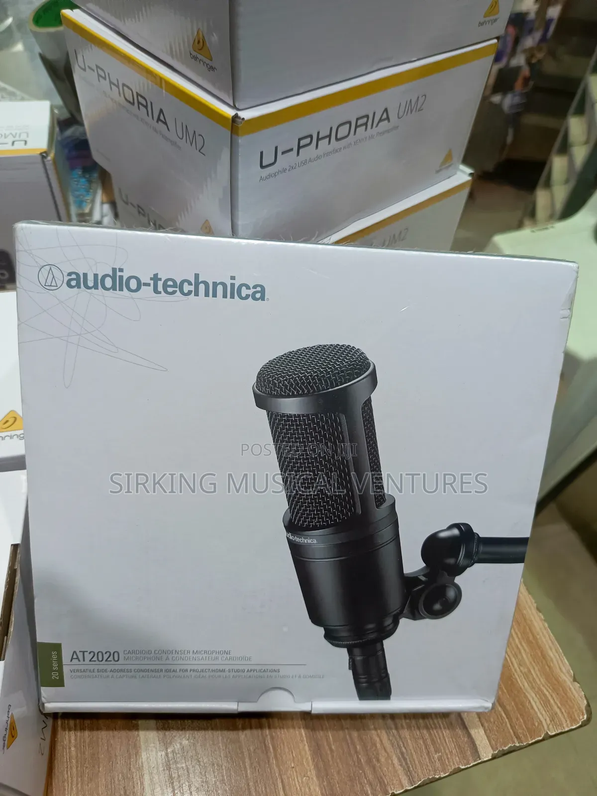 Audio -Techica Studio Microphone At2020