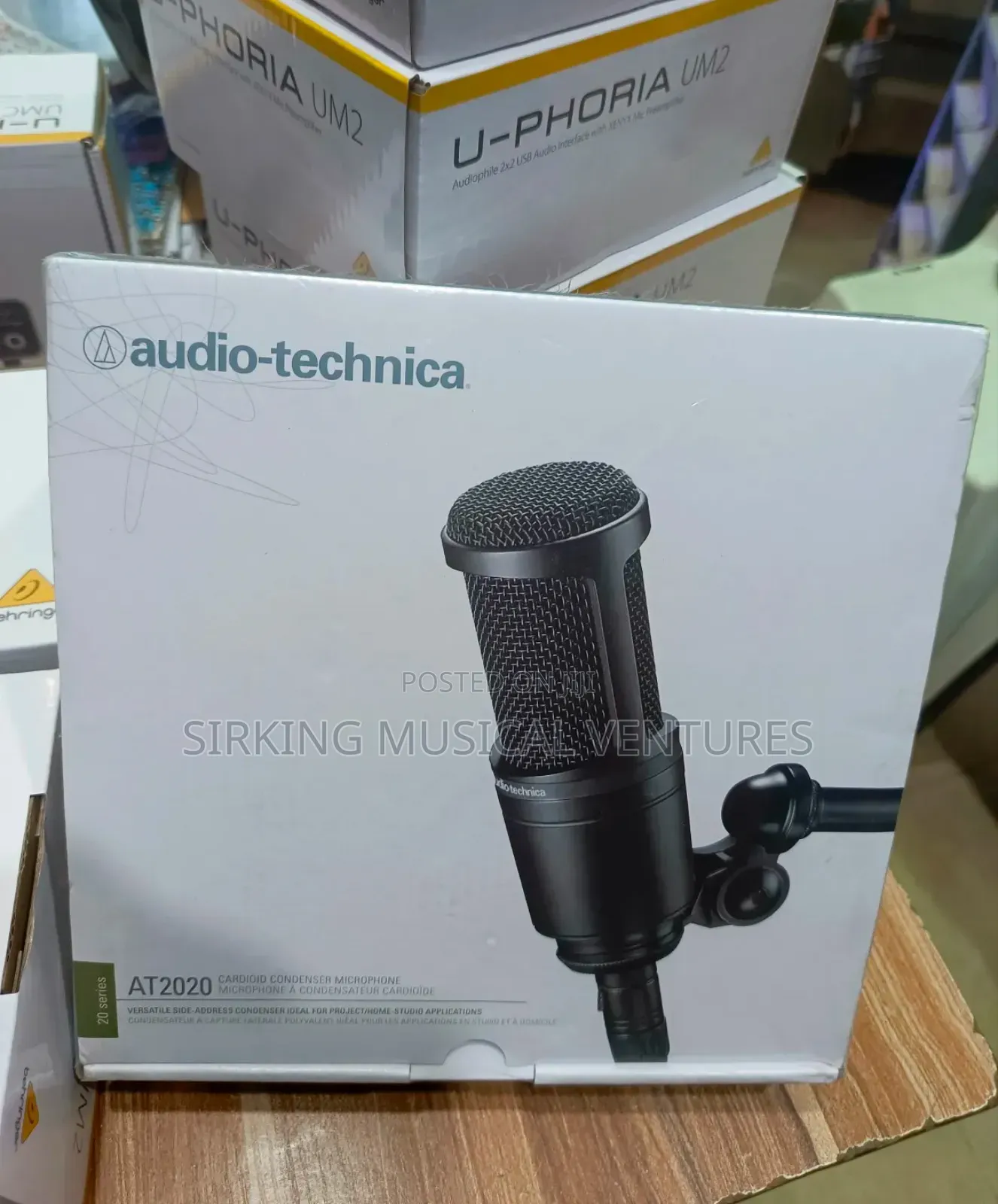 Audio -Techica Studio Microphone At2020