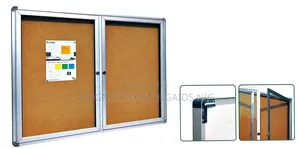 2x3feet Sliding Glass Door Notice Board