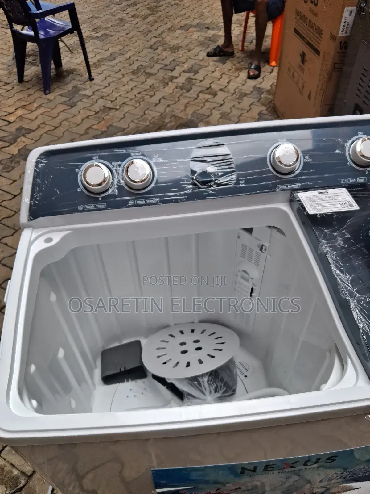 Nexus Washing Machine 15kg Semi Automatic Top Loader