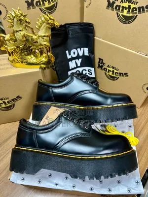 Photo - Original Dr Martens Lace Up,With Transparent Sole