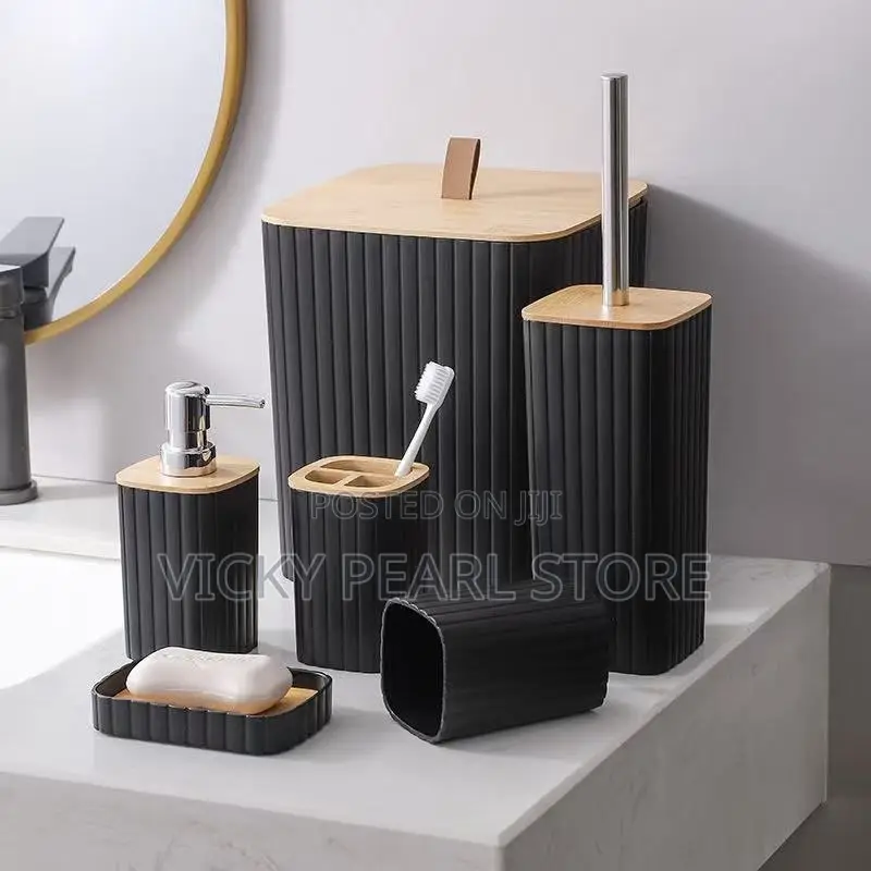 6pcs Bathroom Accessories