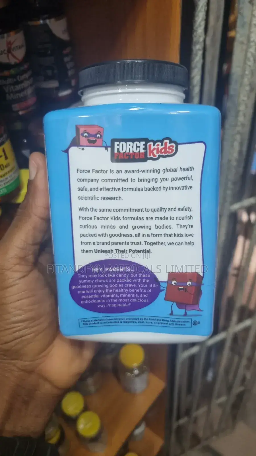 Multivitamin Kids Force Factor ( Super Chew )