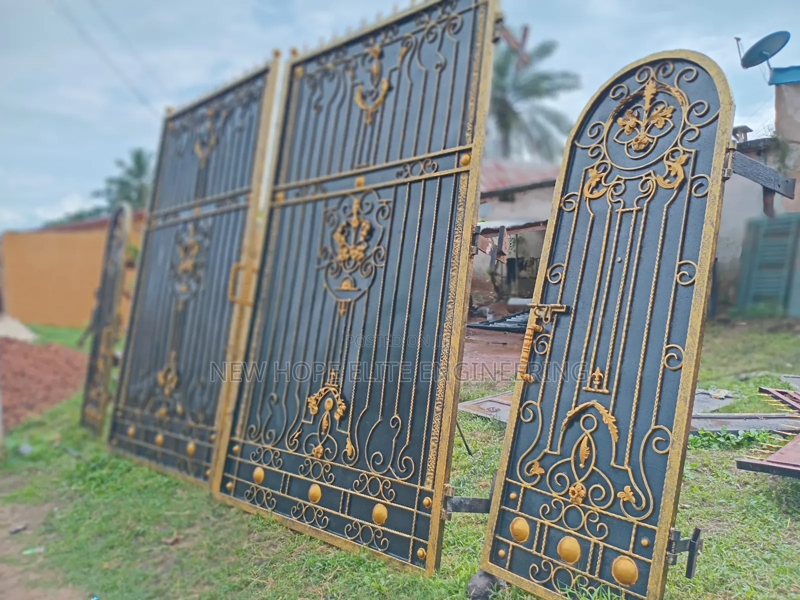 Wrought Iron Gate