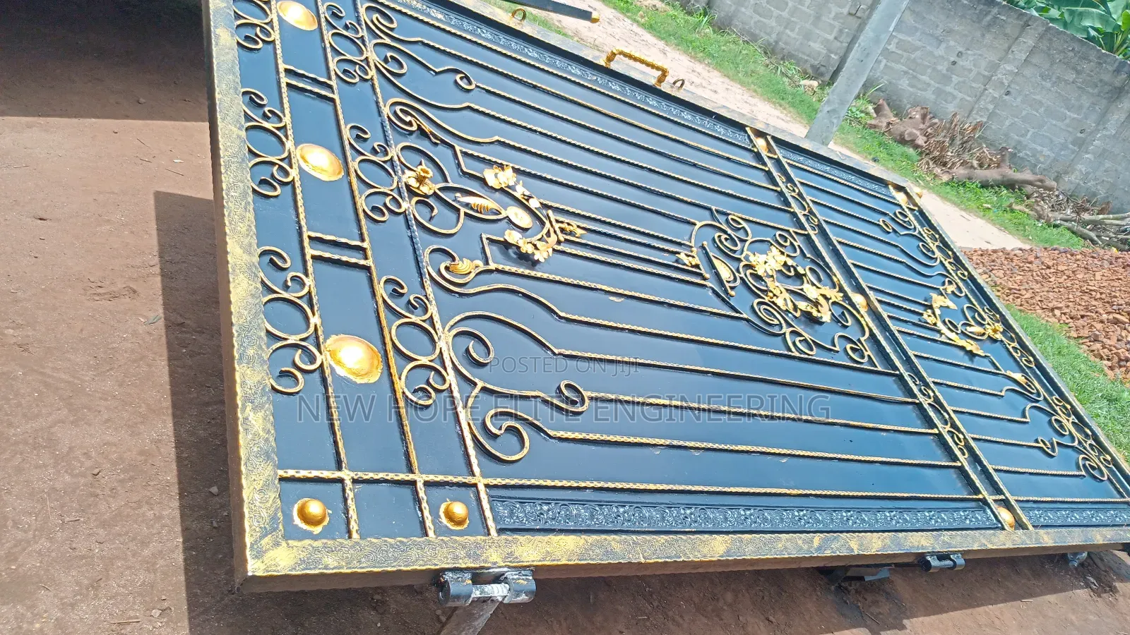 Wrought Iron Gate