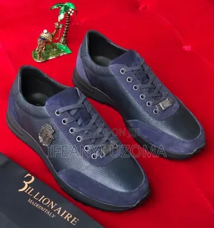 Billionaire Classic Leather Lace Up Shoe