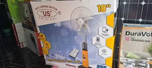 Solar Ac Fan With Panel and Bulb