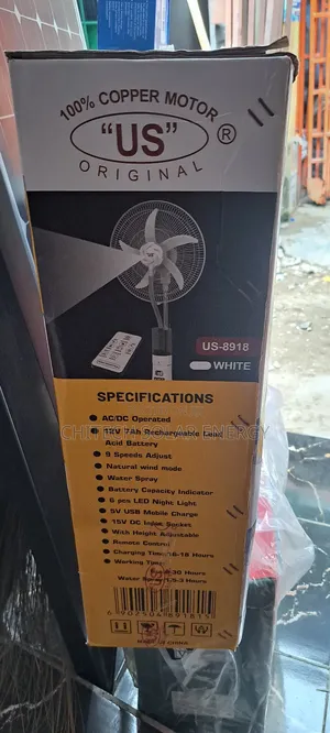 Solar Ac Fan With Panel and Bulb