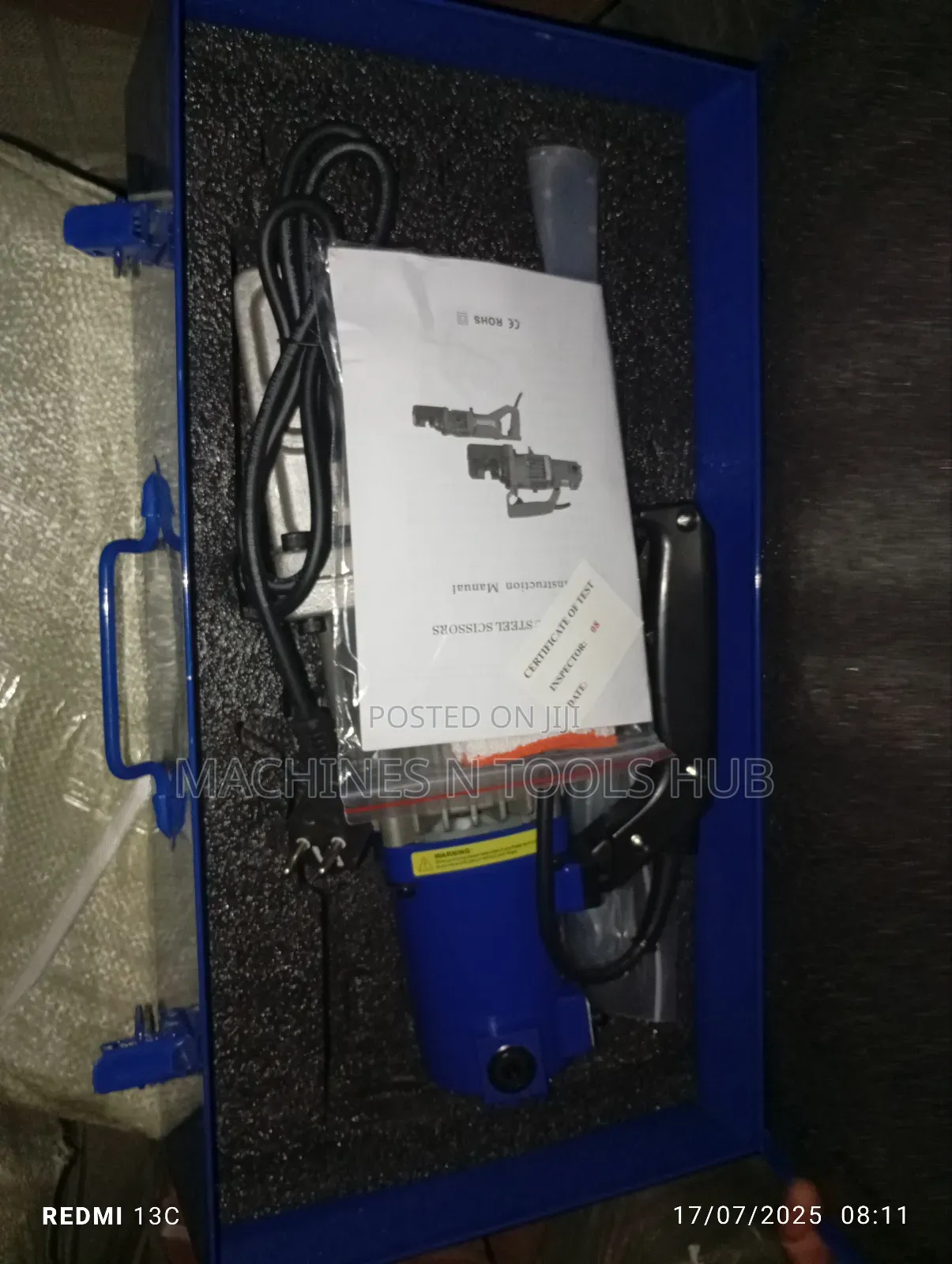 Rc-20 Electric Hydraulic Rod Cutting Machine