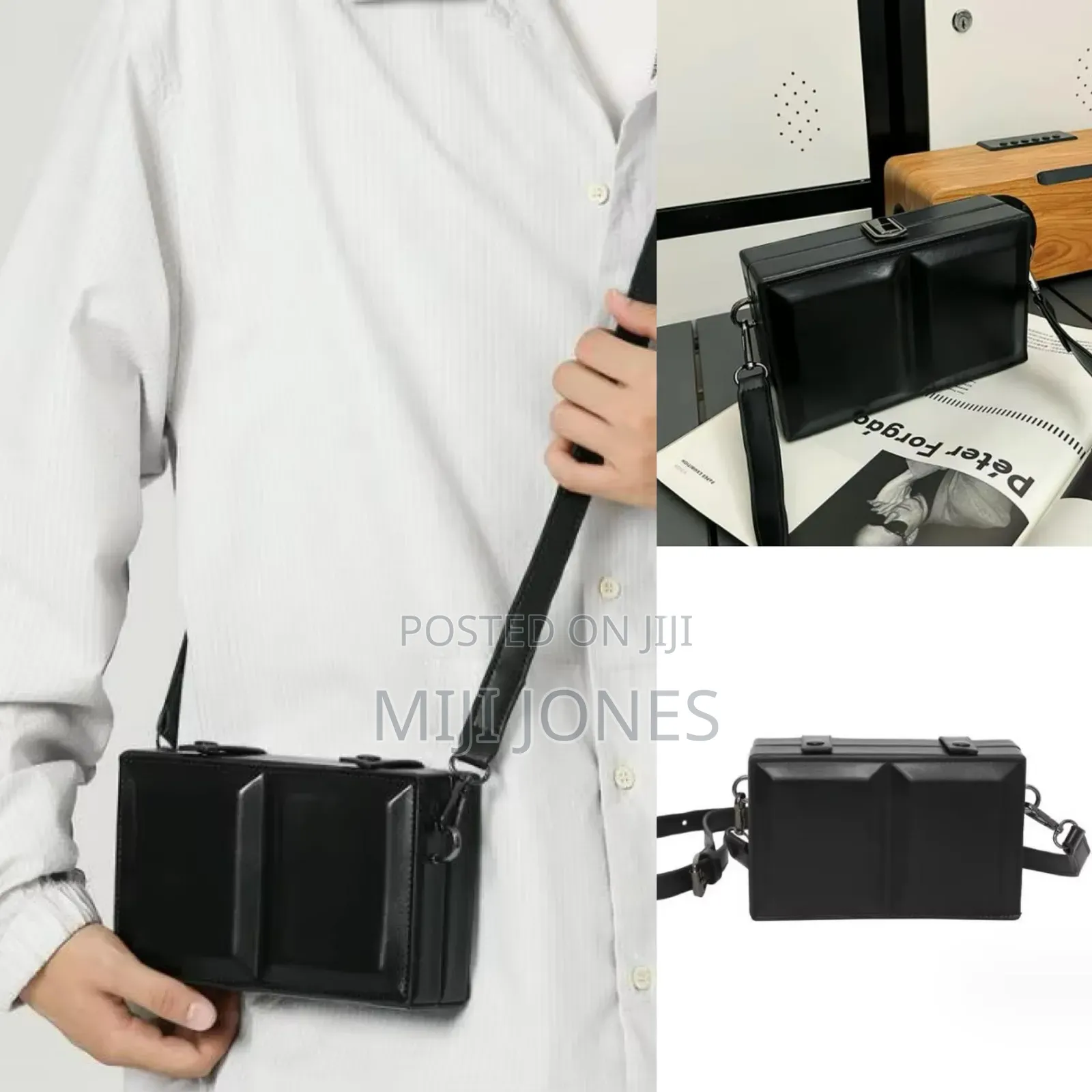 Plain Hardcase Crossbody Bag in Colours