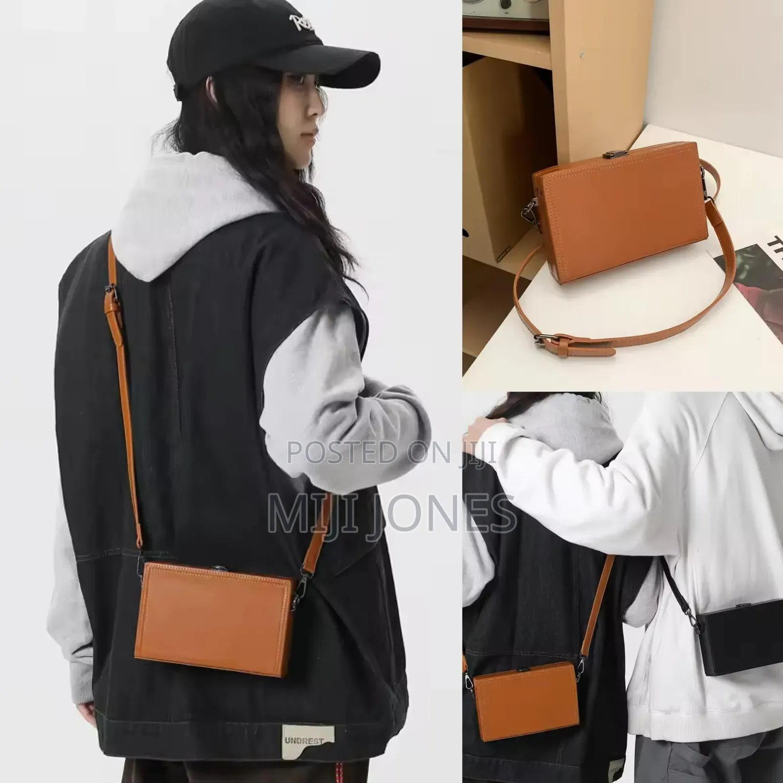 Plain Hardcase Crossbody Bag in Colours
