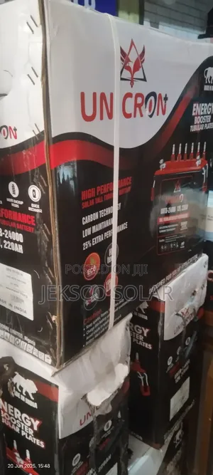 Unicron 220ah Tubular Battery 12v.