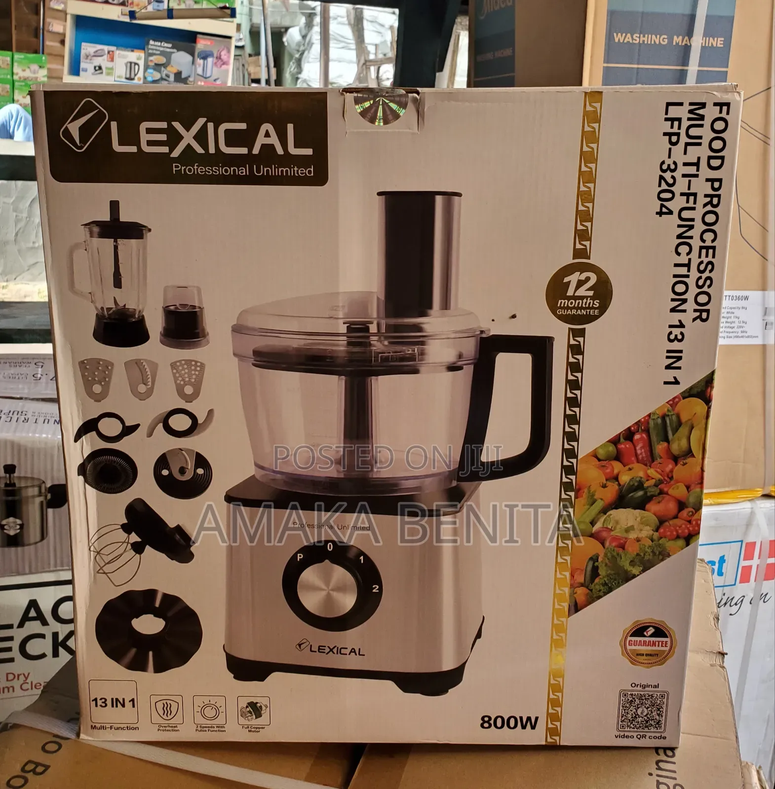 Lexical Food Processor