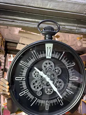 Luxury Rotor Gear Clock Councilman