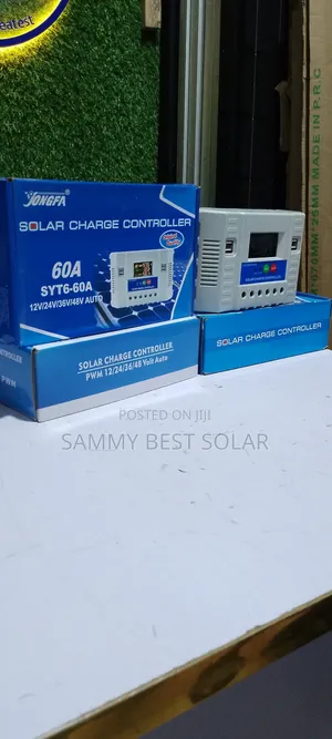60ah- Jongfa PWM Charge Controller 12/24/36/48v