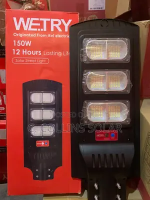 150w Itel Solar Street Lights