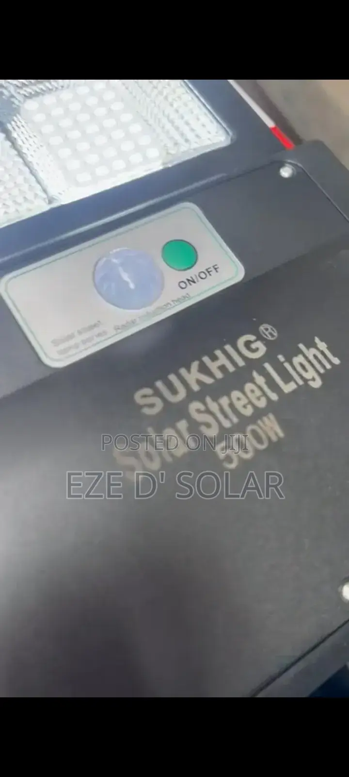 500w Sukhig Solar Street Light