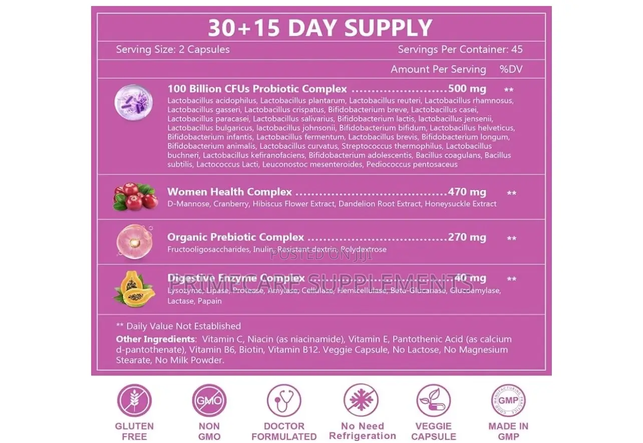 Nature Target Probiotics for Women