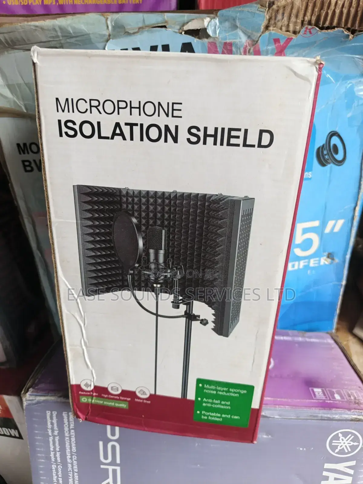 Microphone Isolation Shield