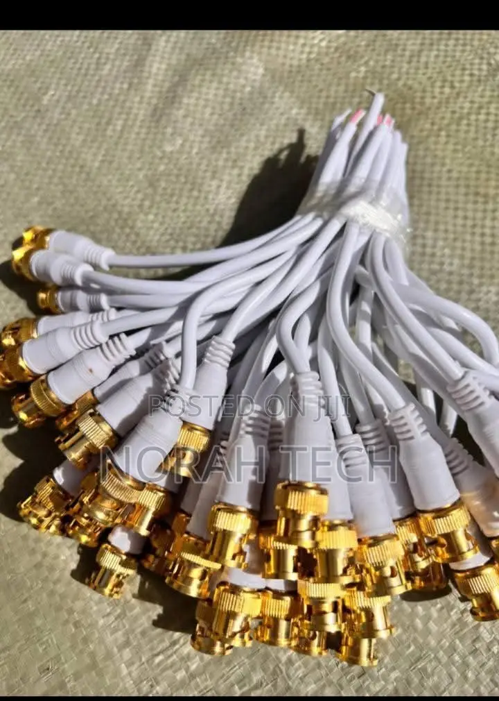 Pack of BNC Wired Connector for CCTV