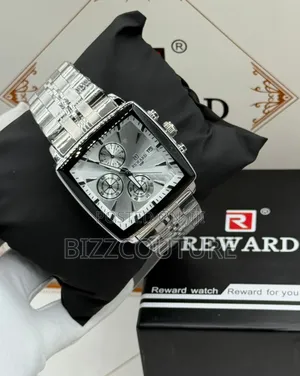 Photo - Original Rewardvip Chronograph, Silver Dial, Strap Watch
