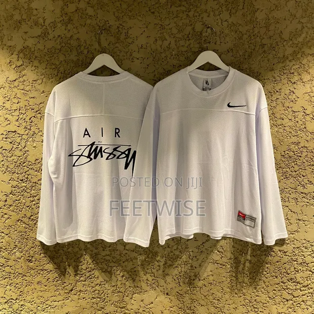 Stussy Nike Long Sleeve Mesh Top Original Stüssy X Nike Dri-Fit