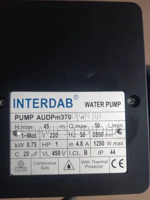 1hp Interdab Injector Pump