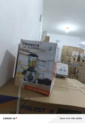 Stainless Steel Polystar 2 in 1 Blender