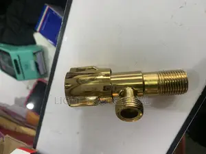 Gold Angle Valve Tee Tap