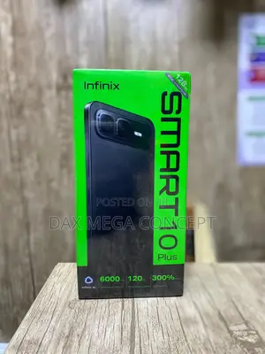 New Infinix Smart 10 Plus 128 GB Black