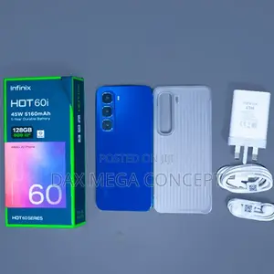 New Infinix Hot 60i 128 GB Black