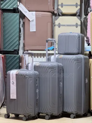 Set Of 4 Unbreakable Goodpatner Rubber Luggage