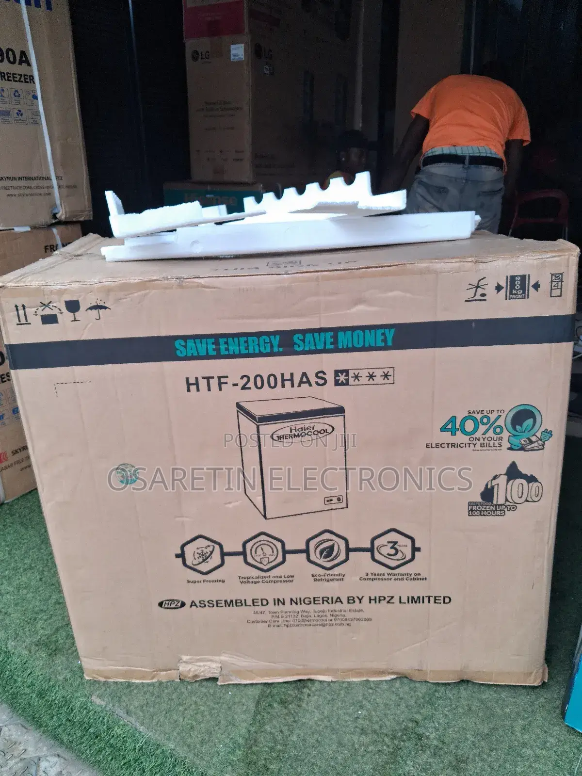 Haier Thermocool Freezer(203litre) Silver Colour