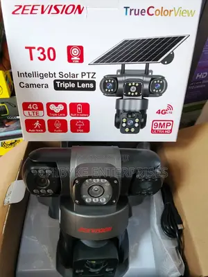 Triple Lens ,Triple Screen Outdoor Security Camera
