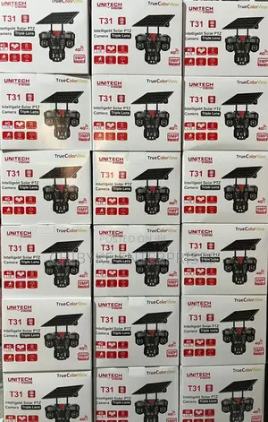 Hd Intelligent Solar PTZ Camera, Triple Lens