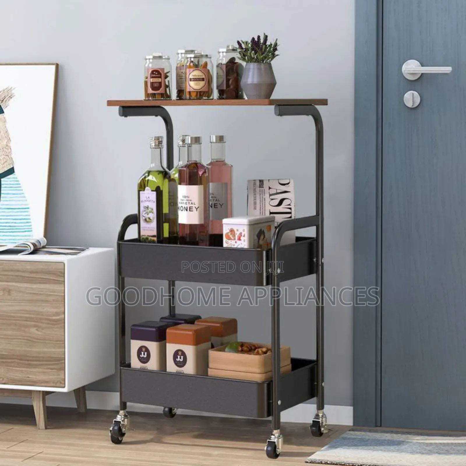 Side Table and Trolley (Nana)
