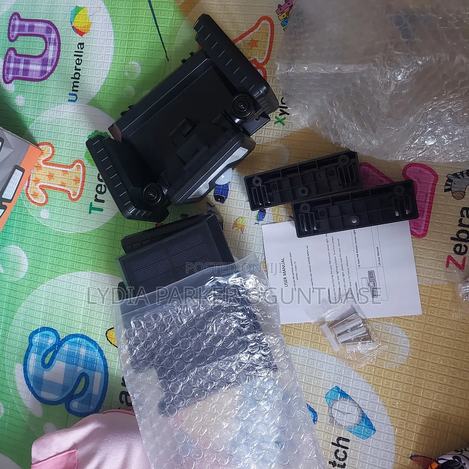 2 Pieces of 3 Heads Solar Lights