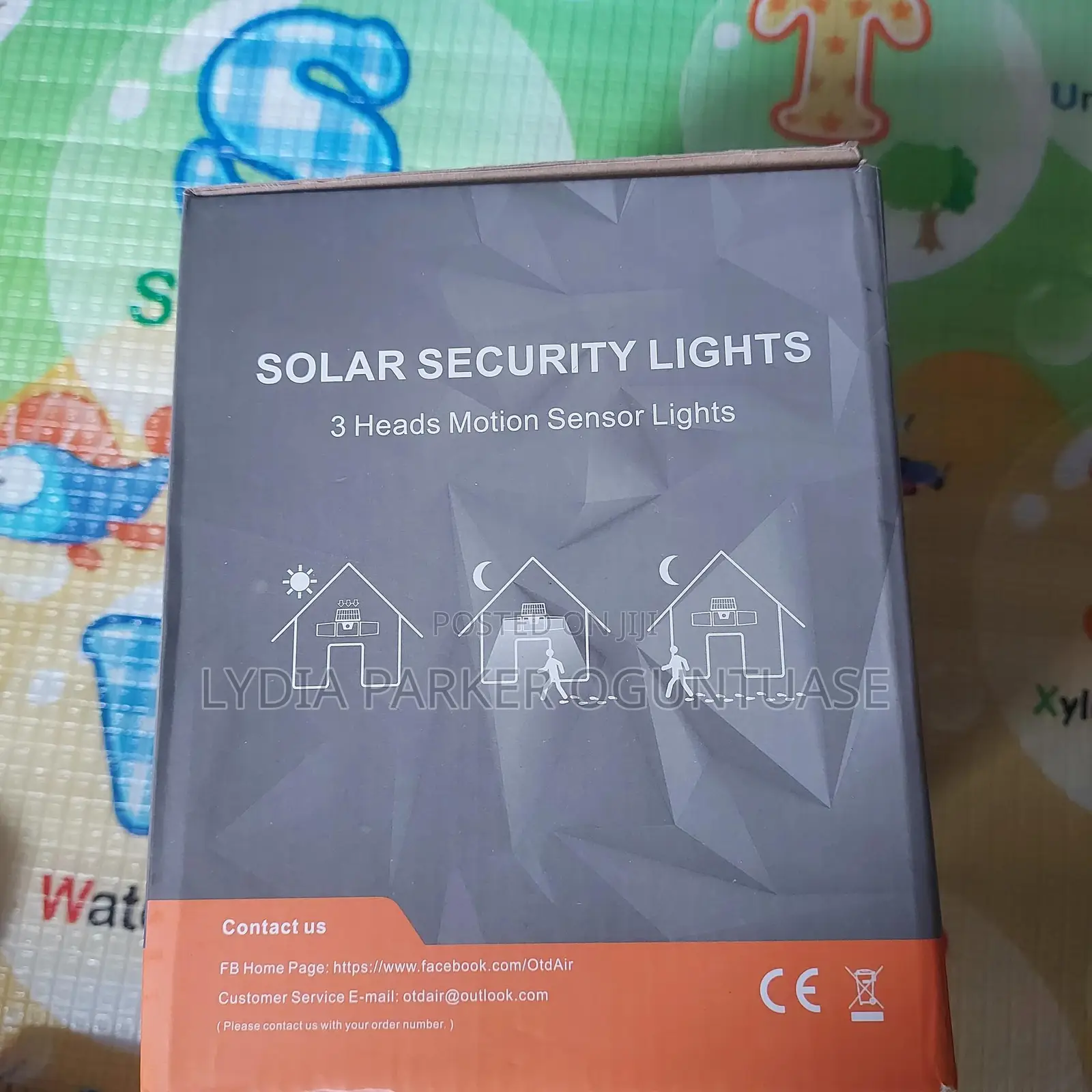 2 Pieces of 3 Heads Solar Lights
