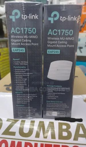 Tp-Link Ac1750 Mu-Mimo Wireless Dual Band Access Point