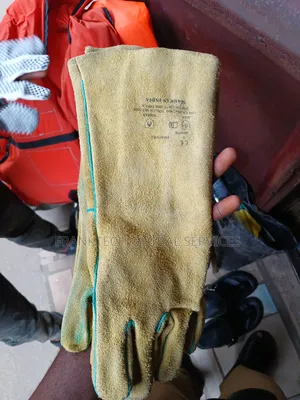 Leather Hand Gloves 14"