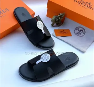 Brown Leather Slippers