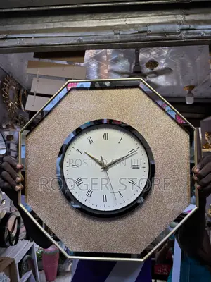 Glitter Clock - Maxi . A Luxury Wall Clock .