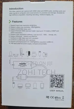  3.0 Usb to Hdmi Capture Card