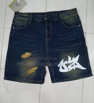 Blue Color Short Jeans