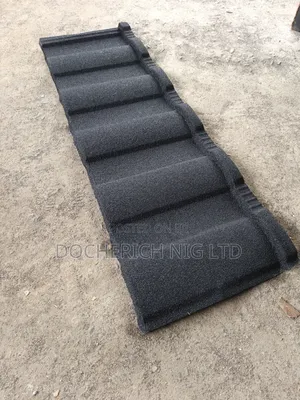 Photo - New Zealand Black Roman Stone Coated Roofing Sheet